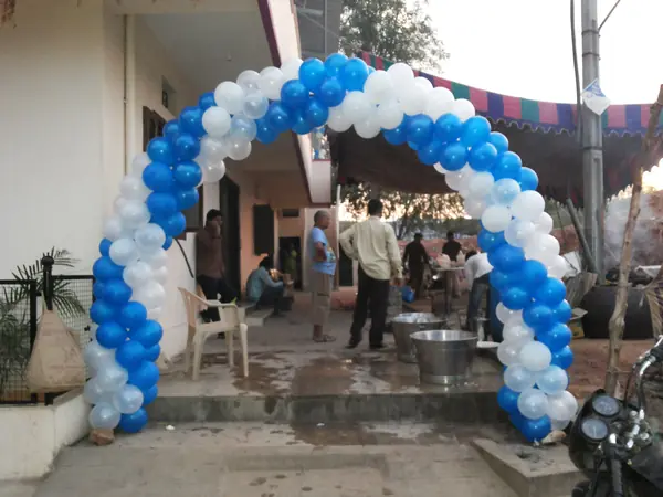20140625 190152 — Balloon Entrance For Birthdays event in Hyderabad by Events by AJ