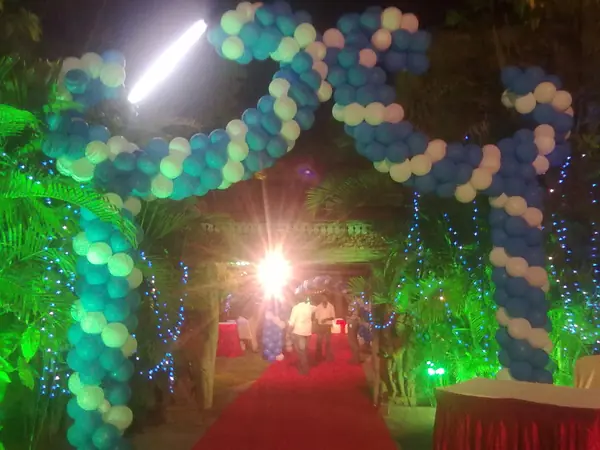 23062012350 — Balloon Entrance For Birthdays event in Hyderabad by Events by AJ