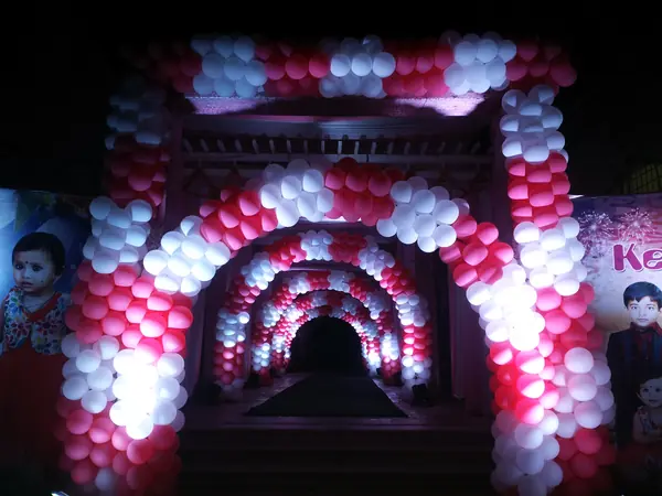 20141005 191033 — Balloon Entrance For Birthdays event in Hyderabad by Events by AJ