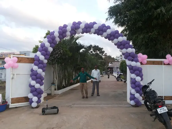 20140216 055858 — Balloon Entrance For Birthdays event in Hyderabad by Events by AJ