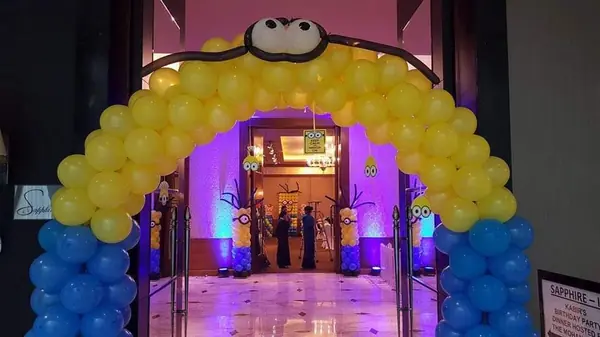 FB IMG 1543240216564 — Balloon Entrance For Birthdays event in Hyderabad by Events by AJ