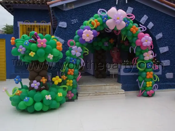 1378636333 — Balloon Entrance For Birthdays event in Hyderabad by Events by AJ