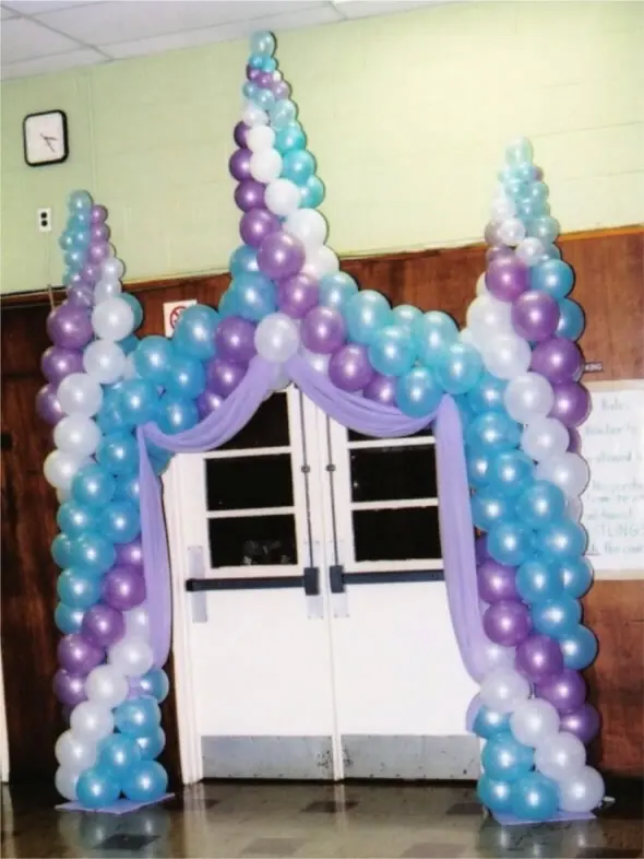 balloons10b — Balloon Entrance For Birthdays event in Hyderabad by Events by AJ