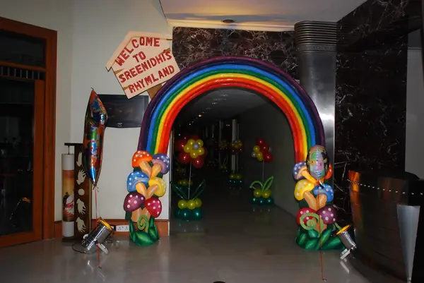 DSC 0116 — Balloon Entrance For Birthdays event in Hyderabad by Events by AJ