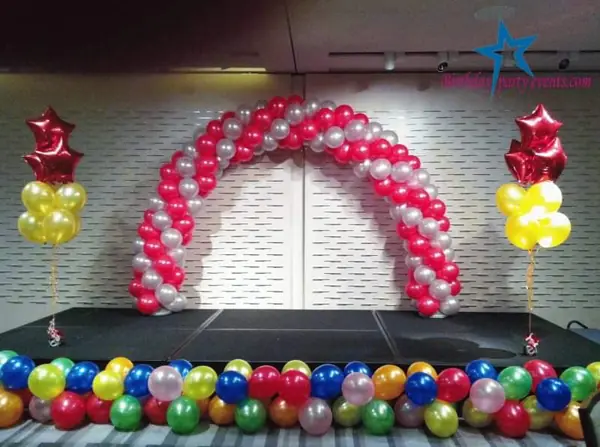 FB IMG 1543240290021 — Balloon Entrance For Birthdays event in Hyderabad by Events by AJ
