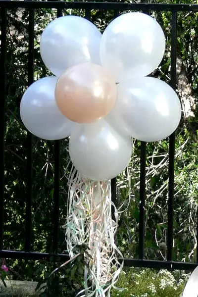 chicago balloons decor flower burst — Balloon Entrance For Birthdays event in Hyderabad by Events by AJ