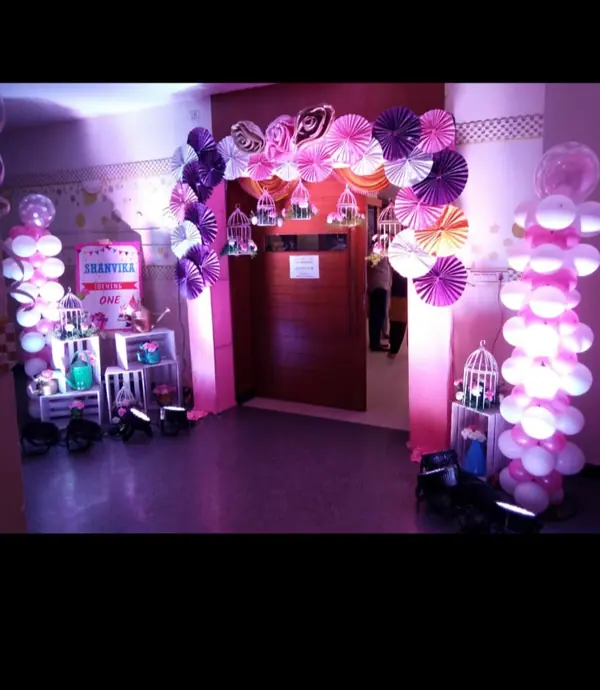 IMG 20181226 052704 — Balloon Entrance For Birthdays event in Hyderabad by Events by AJ