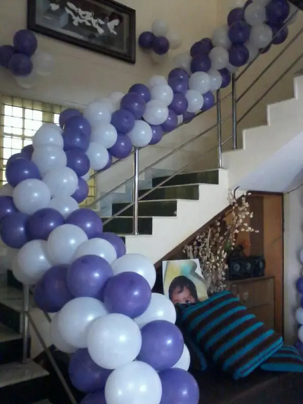 1366602848 503719642 12 Hyd Cradle Ceremony Dec — Balloon Entrance For Birthdays event in Hyderabad by Events by AJ