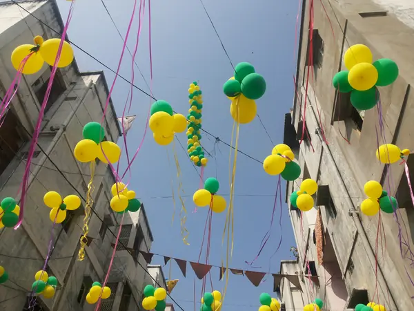 20140114 114452 — Balloon Entrance For Birthdays event in Hyderabad by Events by AJ