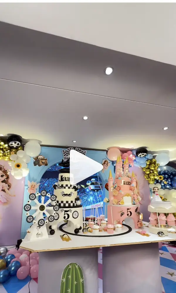 Twin Babies- Combo of Car & Fairy Theme — Birthdays event in Hyderabad by Events by AJ