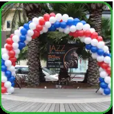 102 arches balloon decorations — Balloon Entrance For Birthdays event in Hyderabad by Events by AJ