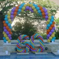 3c8089ce796b584485ed9bf7d07b9010 — Balloon Entrance For Birthdays event in Hyderabad by Events by AJ