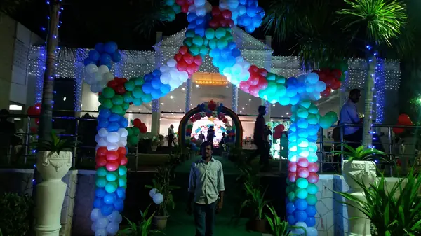 20151027 190050 — Balloon Entrance For Birthdays event in Hyderabad by Events by AJ