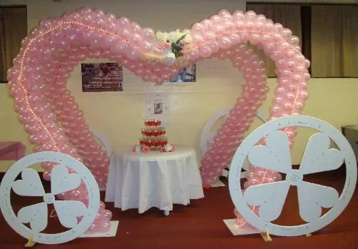 cake table.237154916 std — Balloon Entrance For Birthdays event in Hyderabad by Events by AJ