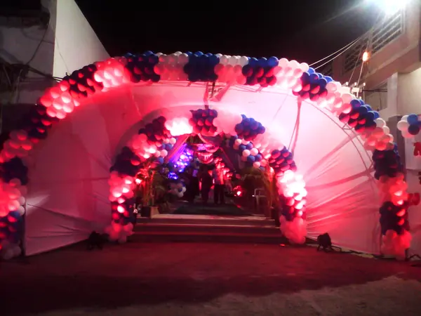 IMG 20130609 224008 0 — Balloon Entrance For Birthdays event in Hyderabad by Events by AJ