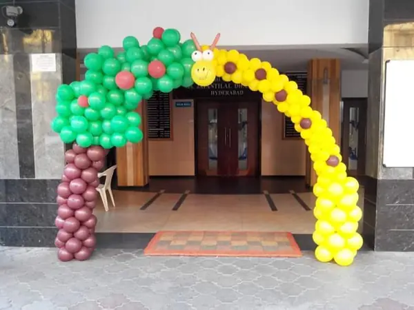 FB IMG 1446920961028 — Balloon Entrance For Birthdays event in Hyderabad by Events by AJ