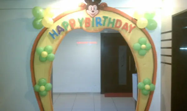 IMAG0928 — Balloon Entrance For Birthdays event in Hyderabad by Events by AJ