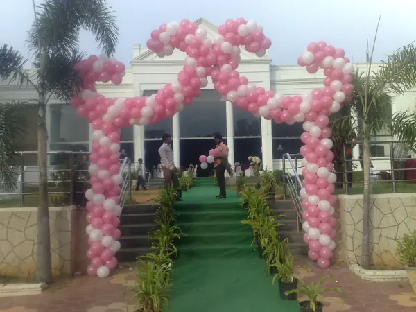 21082012248 — Balloon Entrance For Birthdays event in Hyderabad by Events by AJ