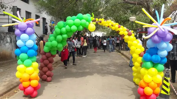 FB IMG 1543240138316 — Balloon Entrance For Birthdays event in Hyderabad by Events by AJ