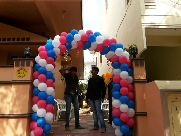 20140101 121002 — Balloon Entrance For Birthdays event in Hyderabad by Events by AJ