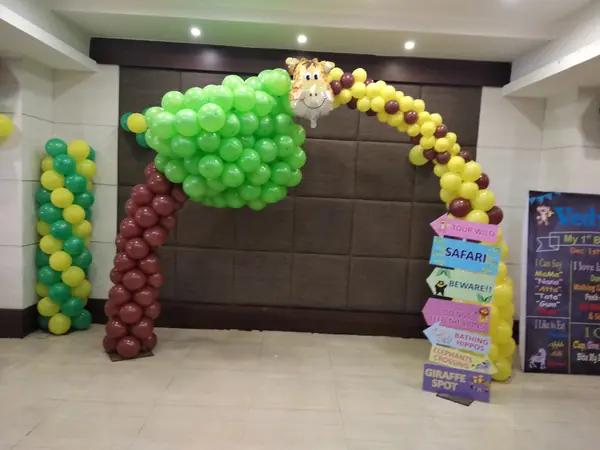 IMG 20181201 185859 — Balloon Entrance For Birthdays event in Hyderabad by Events by AJ