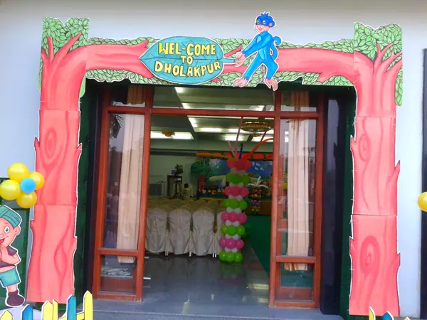 2013 03 16 18.09.35 — Balloon Entrance For Birthdays event in Hyderabad by Events by AJ