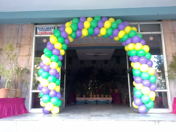 25062012058 — Balloon Entrance For Birthdays event in Hyderabad by Events by AJ