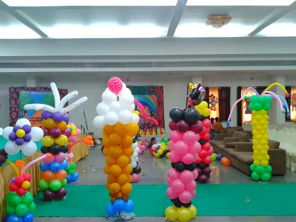 2013 03 16 18.05.21 — Balloon Entrance For Birthdays event in Hyderabad by Events by AJ