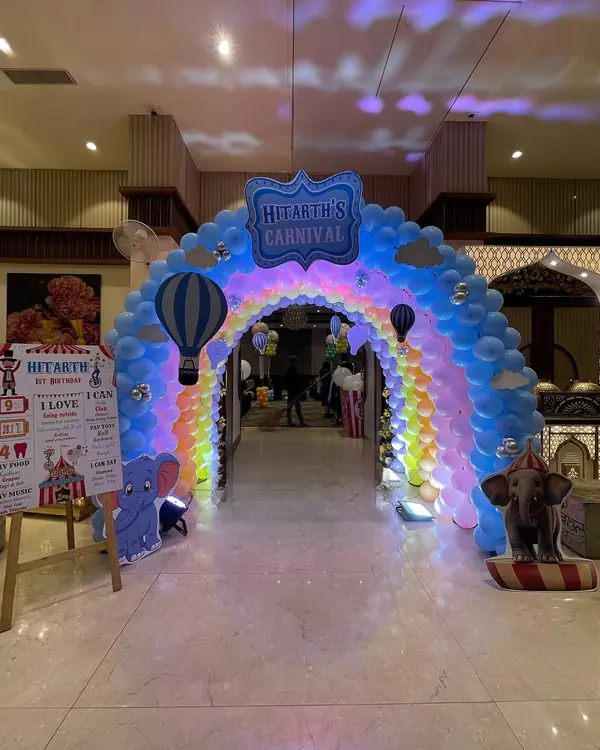 424056796 — Balloon Entrance For Birthdays event in Hyderabad by Events by AJ