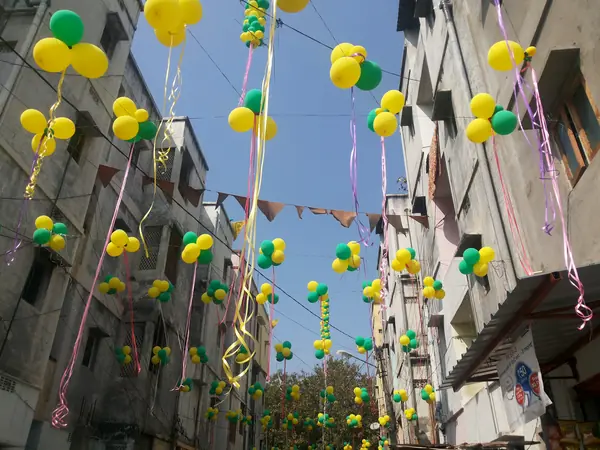 20140114 114444 — Balloon Entrance For Birthdays event in Hyderabad by Events by AJ