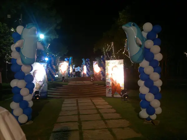 16052011155 — Balloon Entrance For Birthdays event in Hyderabad by Events by AJ